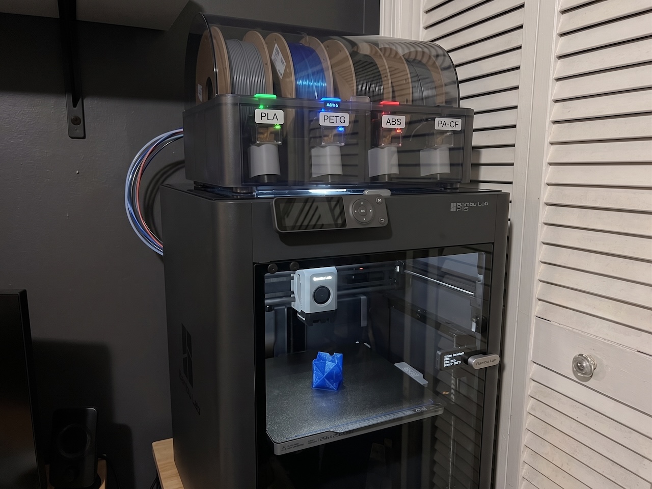 Bambu Labs P1S Filament Types Setup